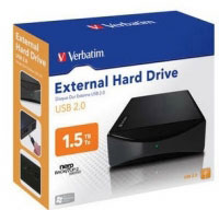 Verbatim External Hard Drive USB 2.0 1.5TB (47513)